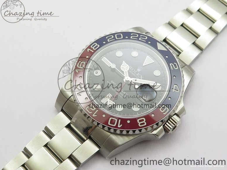 AAA Replica Watches Ceramic GMT-Master II Youthful Best Red 1:1 BLRO MAX Blue 116719 Version VRF 2795 CHS Steel SA3186 Edition 904L 1231